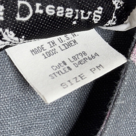 Dressing Clio Linen Floral Dress Vintage - Picture 4 of 6